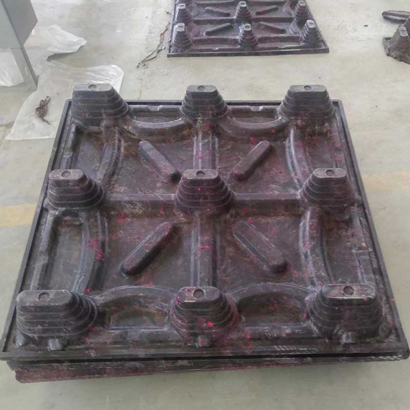 废旧塑料纤维九脚托盘 废旧塑料纤维九脚托盘