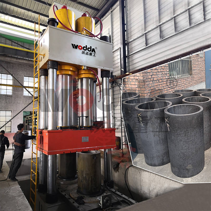 石墨坩埚成型液压机 石墨坩埚成型液压机