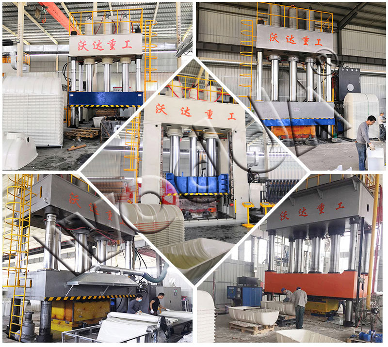 SMC玻璃钢化粪池模压液压机 SMC玻璃钢化粪池模压液压机