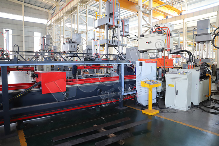 400吨锚杆托盘自动化生产线(图1) 400吨锚杆托盘自动化生产线(图1)