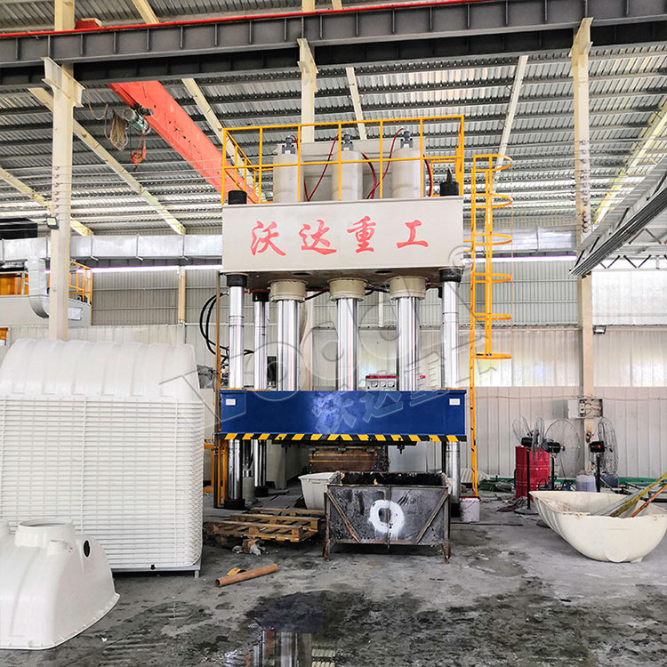 1000吨SMC玻璃钢风机罩化粪池成型液压机 1000吨SMC玻璃钢风机罩化粪池成型液压机