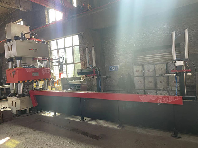 630吨锚杆托盘生产线客户现场 630吨锚杆托盘生产线客户现场