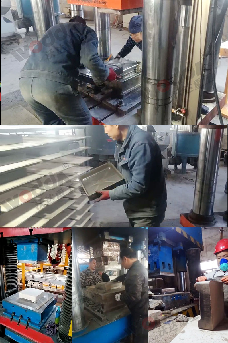 匣钵成型客户现场 匣钵成型客户现场