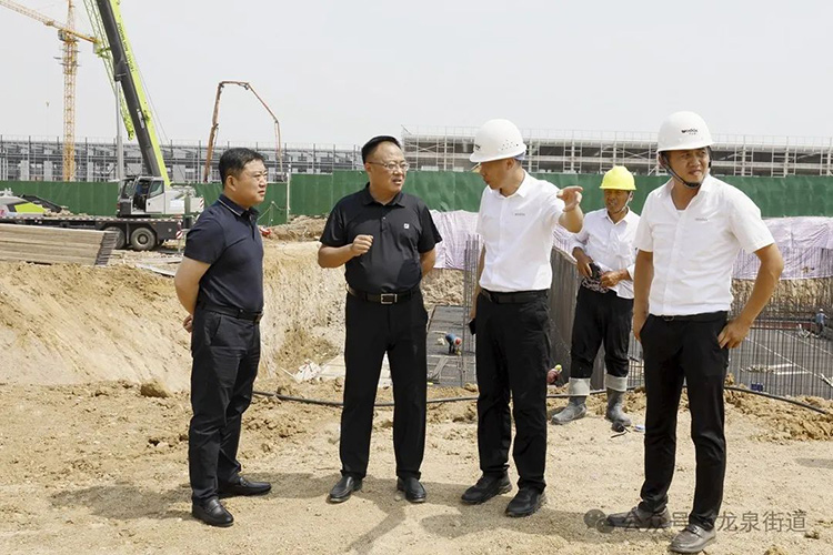 滕州市领导马金安、崔波现场调研优游重工智能精密伺服液压冲床项目 滕州市领导马金安、崔波现场调研优游重工智能精密伺服液压冲床项目