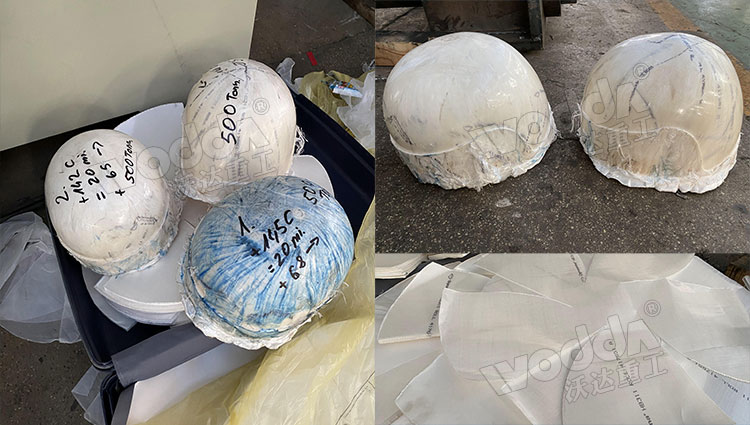 PE头盔半成品 PE头盔半成品