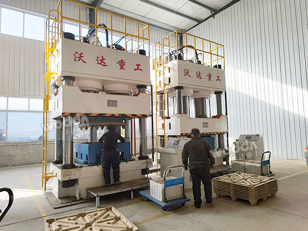 1600吨木屑托盘液压机 1600吨木屑托盘液压机